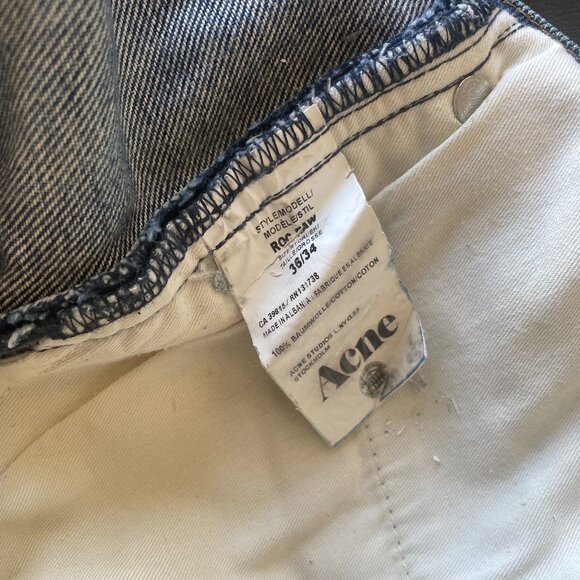 Acne Studios - Roc Raw - raw/distressed denim - 36/34 - Picture 3 of 4